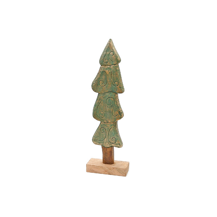 iHcasadécor Christmas Mango Wood Christmas Tree Stand Wayfair